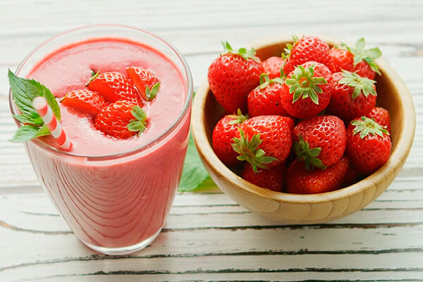 strawberry smoothie