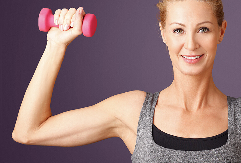 get rid flabby arms