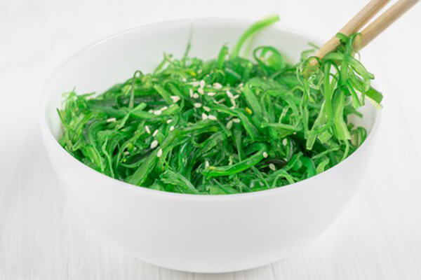 seaweeds on a bowl