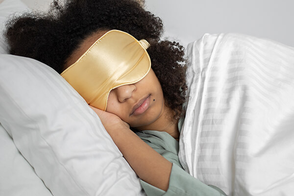 woman sleeping