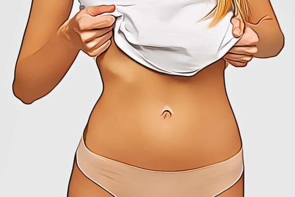 flat belly