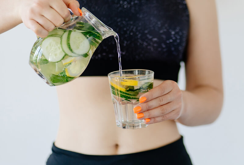 detox water belly fat