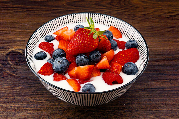 Greek Yogurt and Berries