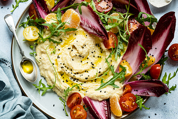 Veggies and Hummus