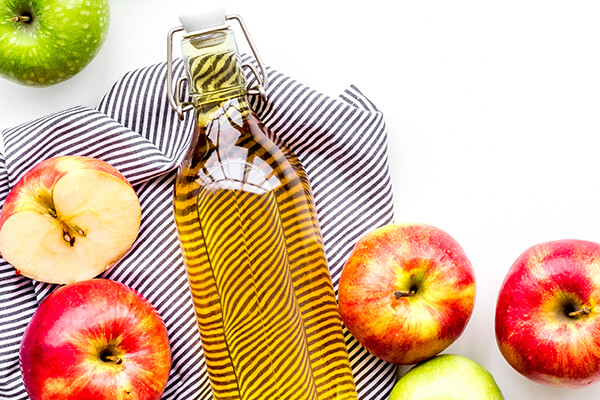 bottled apple cider