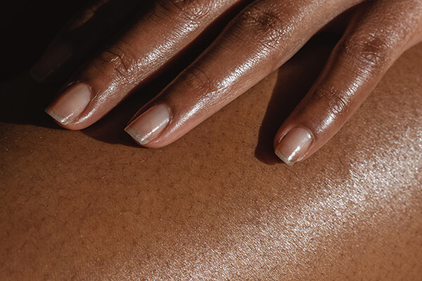 woman's skin
