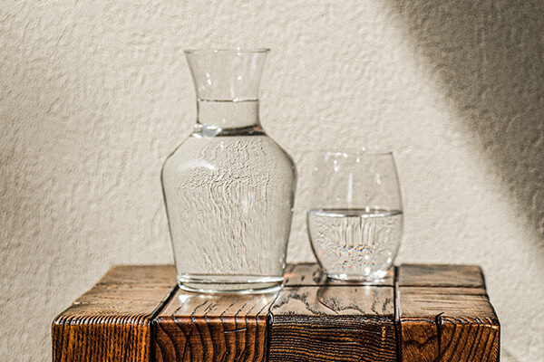 glass full of water