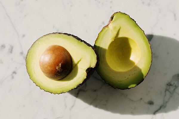 2 slice of avocado