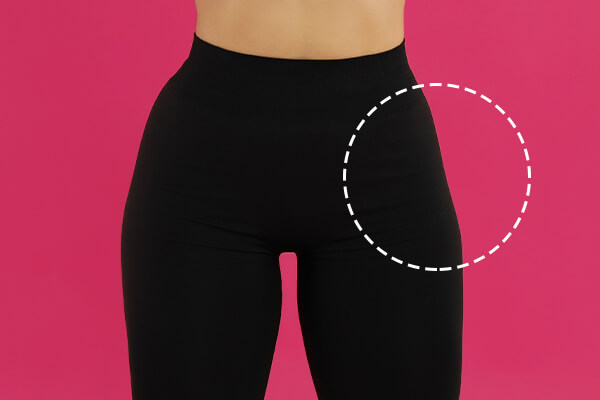 Woman's buttocks