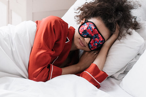 woman sleeping