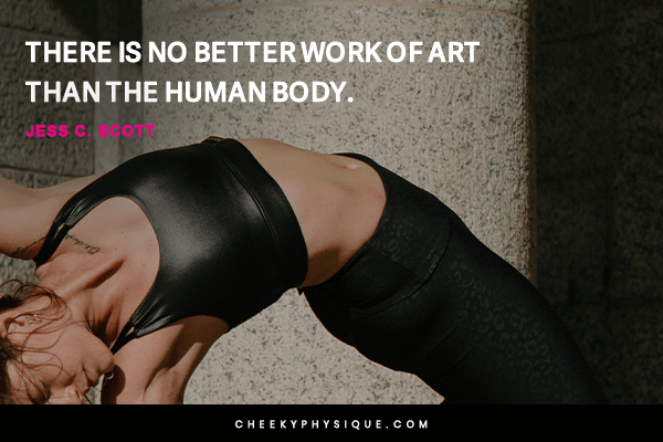 positive body image quote graphic