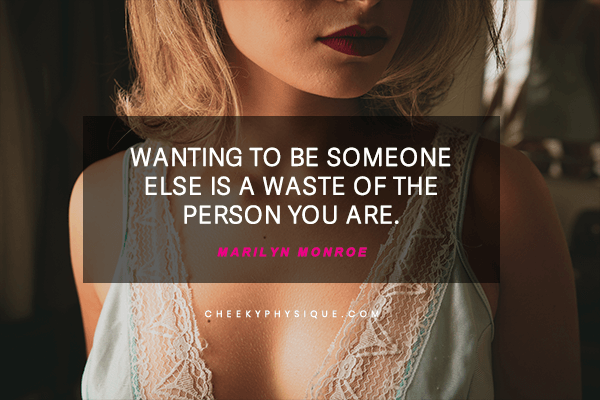 positive body image quote graphic