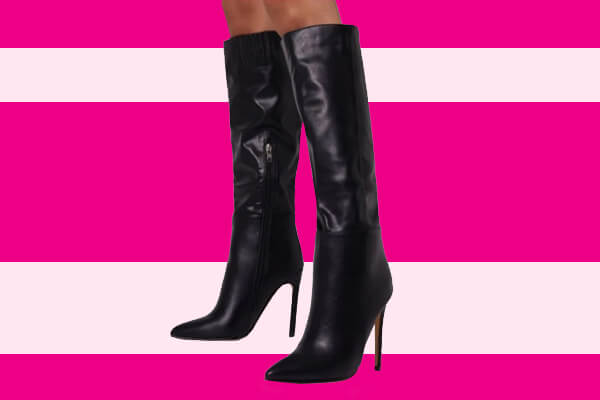 black boots